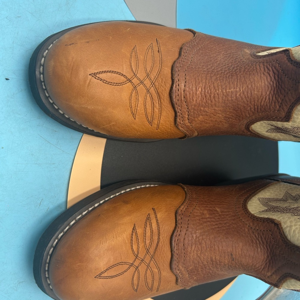 Laredo men 10 Knoxville buckaroo cowboy boots - Picture 3 of 10
